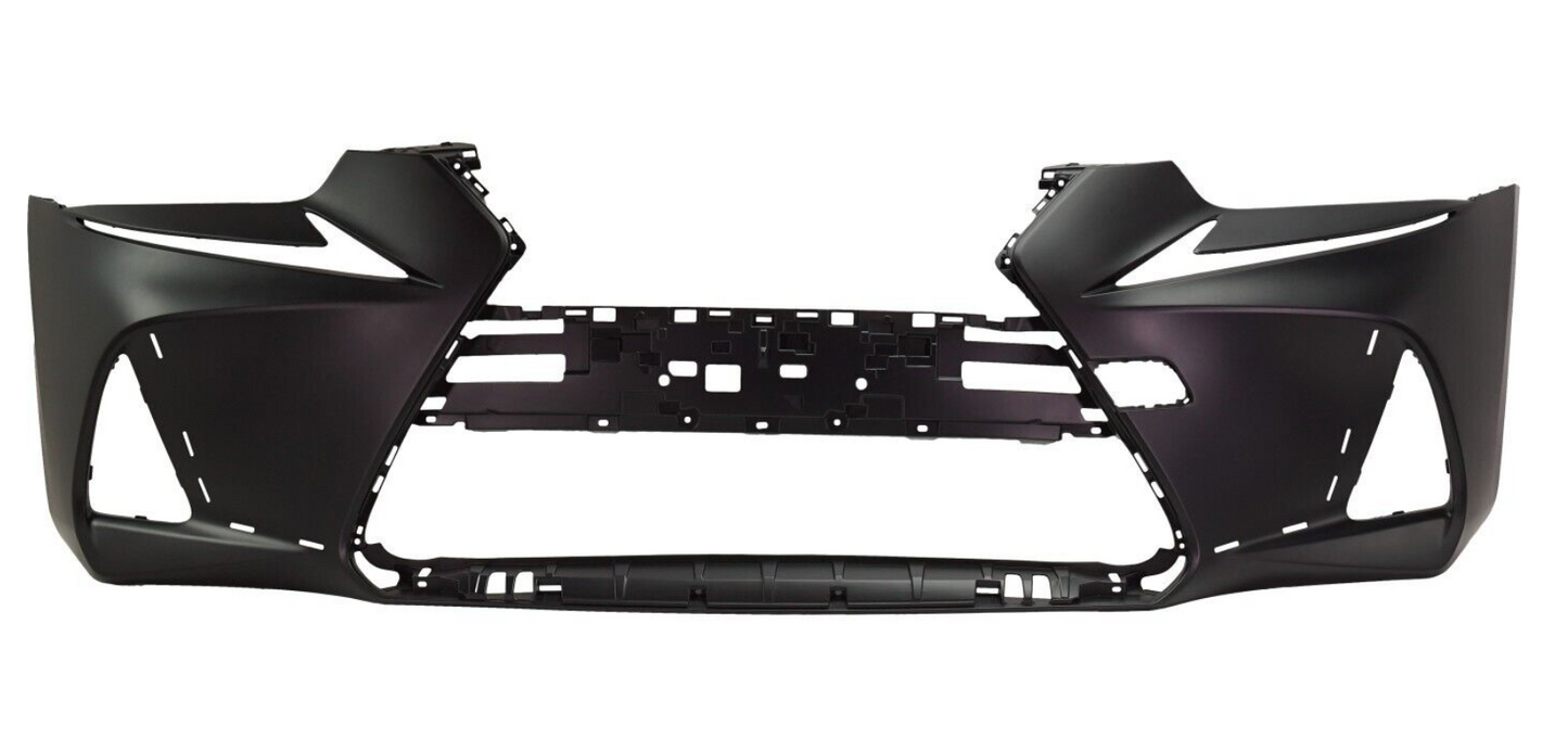 2018-2019 Lexus IS250 (w/F Sport Pkg - w/o Washer - w/o Sensor) Front Bumper Cover - Fits Part Number 521195E969