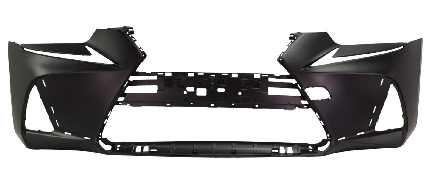 2018-2020 Lexus IS300 (w/F Sport Pkg - w/o Washer - w/o Sensor) Front Bumper Cover - Fits Part Number 521195E969