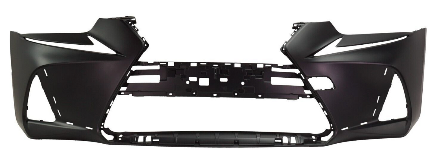 2018-2020 Lexus IS350 (w/F Sport Pkg - w/o Washer - w/o Sensor) Front Bumper Cover - Fits Part Number 521195E969