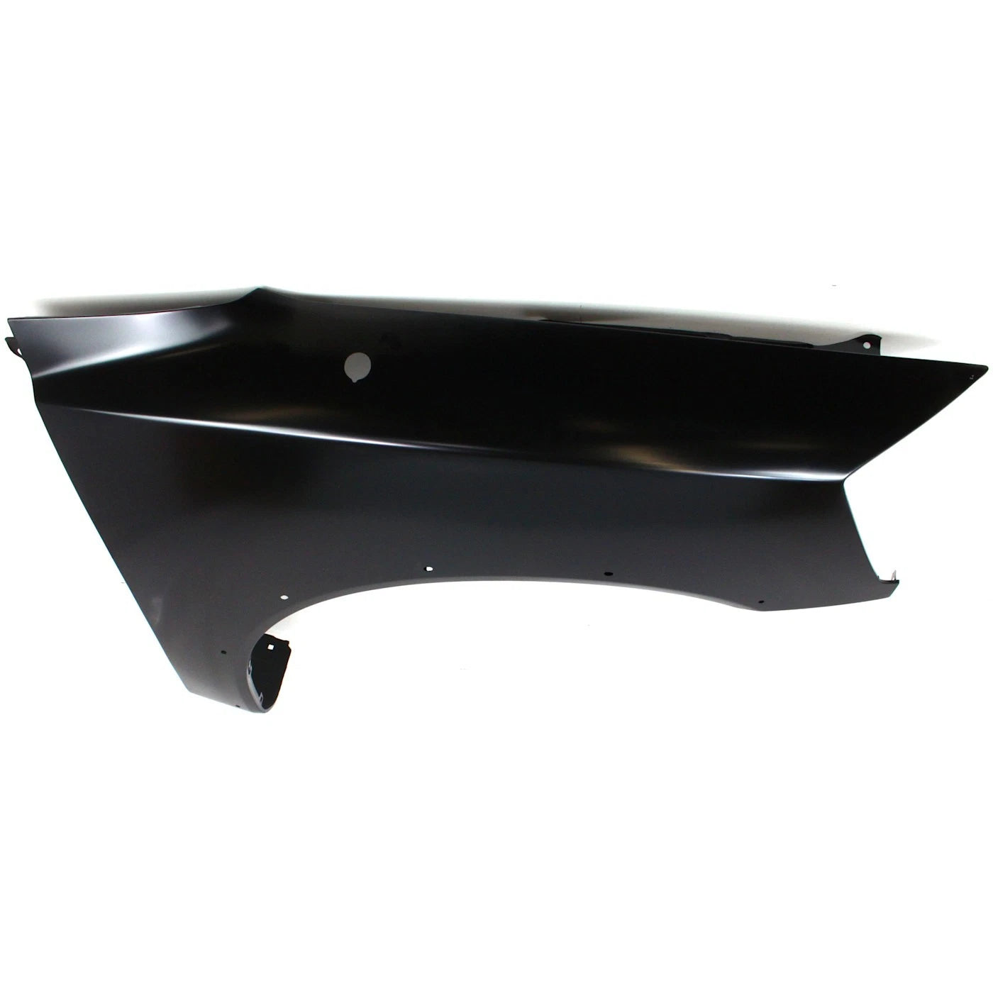 NISSAN TITAN 2008-2015, guardabarros derecho (lado del pasajero); modelo LE/PRO-4X; con orificio para moldura - NI1241192 - Compatible con la pieza número F3100ZR0EA