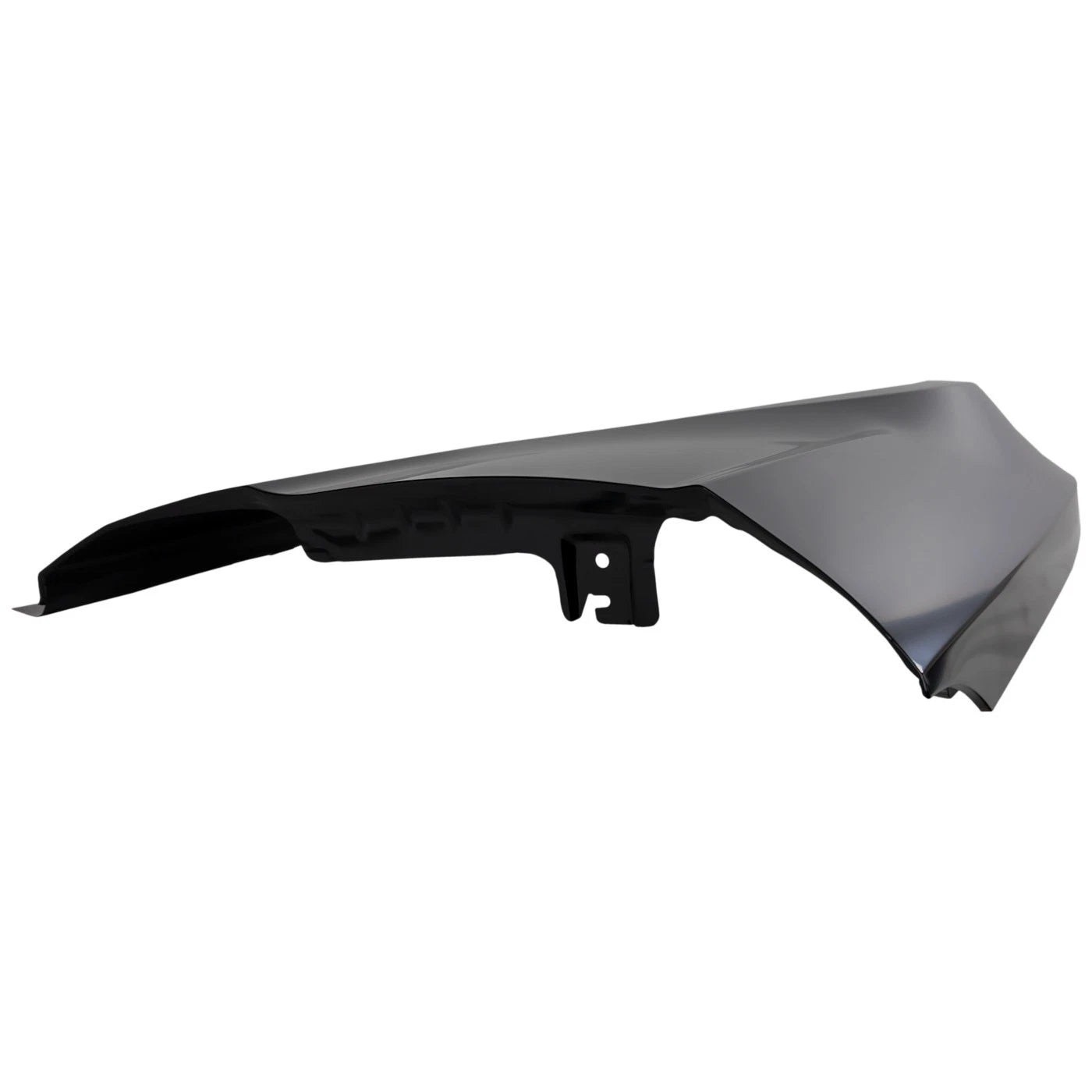 FORD MUSTANG 2010-2014, guardabarros izquierdo (lado del conductor); sin orificio de moldeo - FO1240281 - Compatible con el número de pieza AR3Z16006A