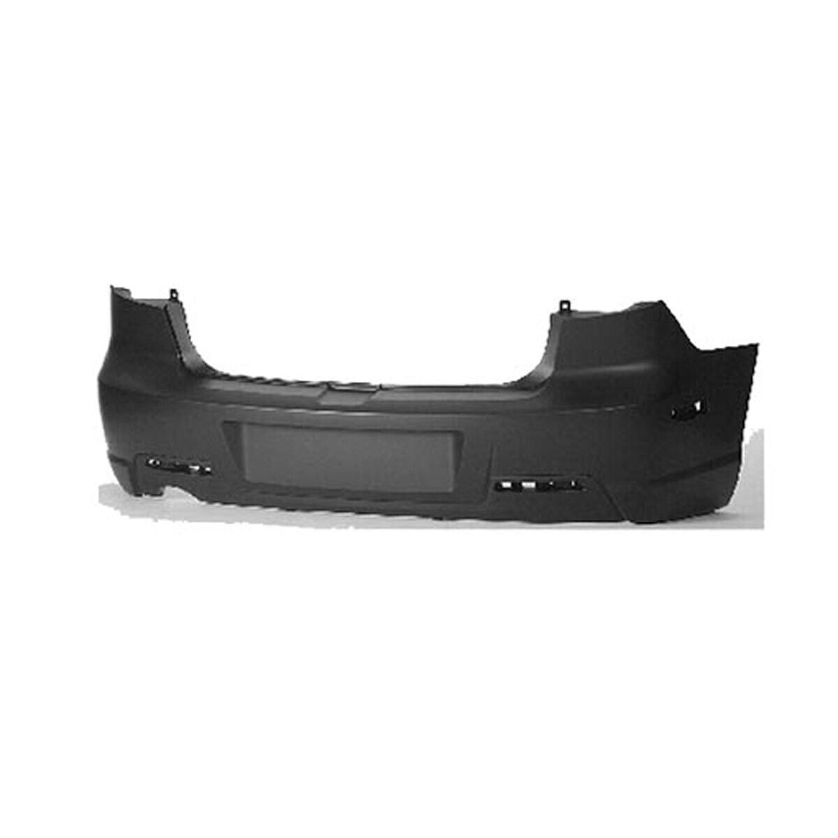Cubierta de parachoques trasero para Mazda 3 (sedán) 2007-2009 (compatible con número de pieza BS4N50221CAA)