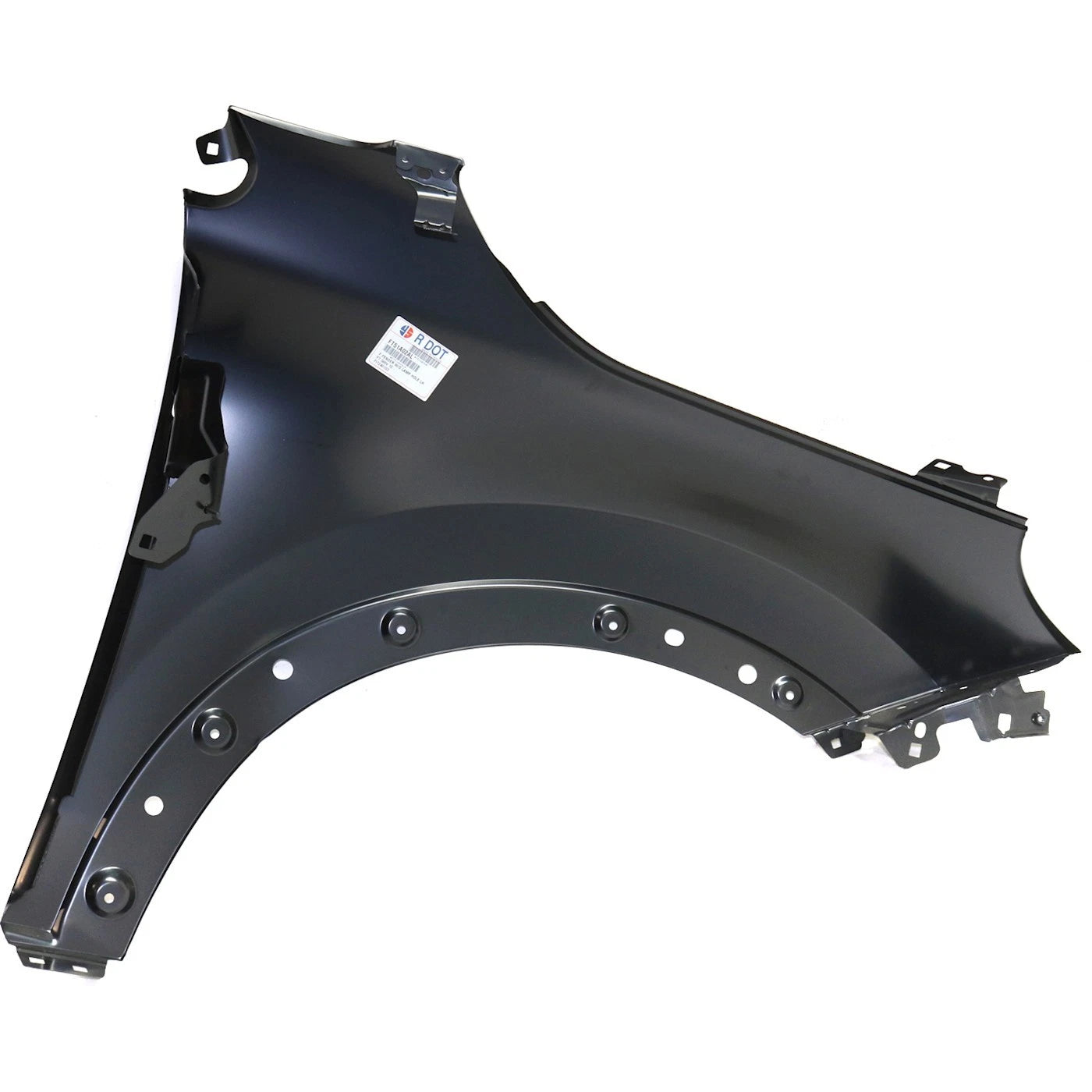2016-2022 FIAT 500X, Left Fender (Driver Side); w/o SL Hole - FI1240103 - Fits Part Number 68307072AA