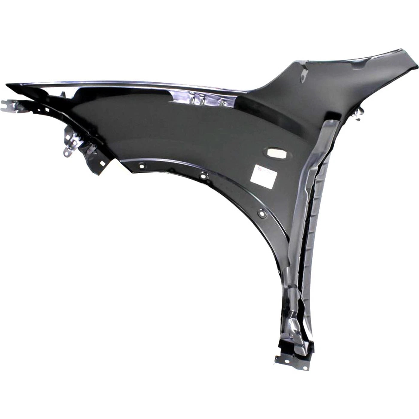 Nissan Juke 2011-2016, guardabarros derecho (lado del pasajero); con orificio - NI1241200 - Compatible con el número de pieza FCA001KAMA