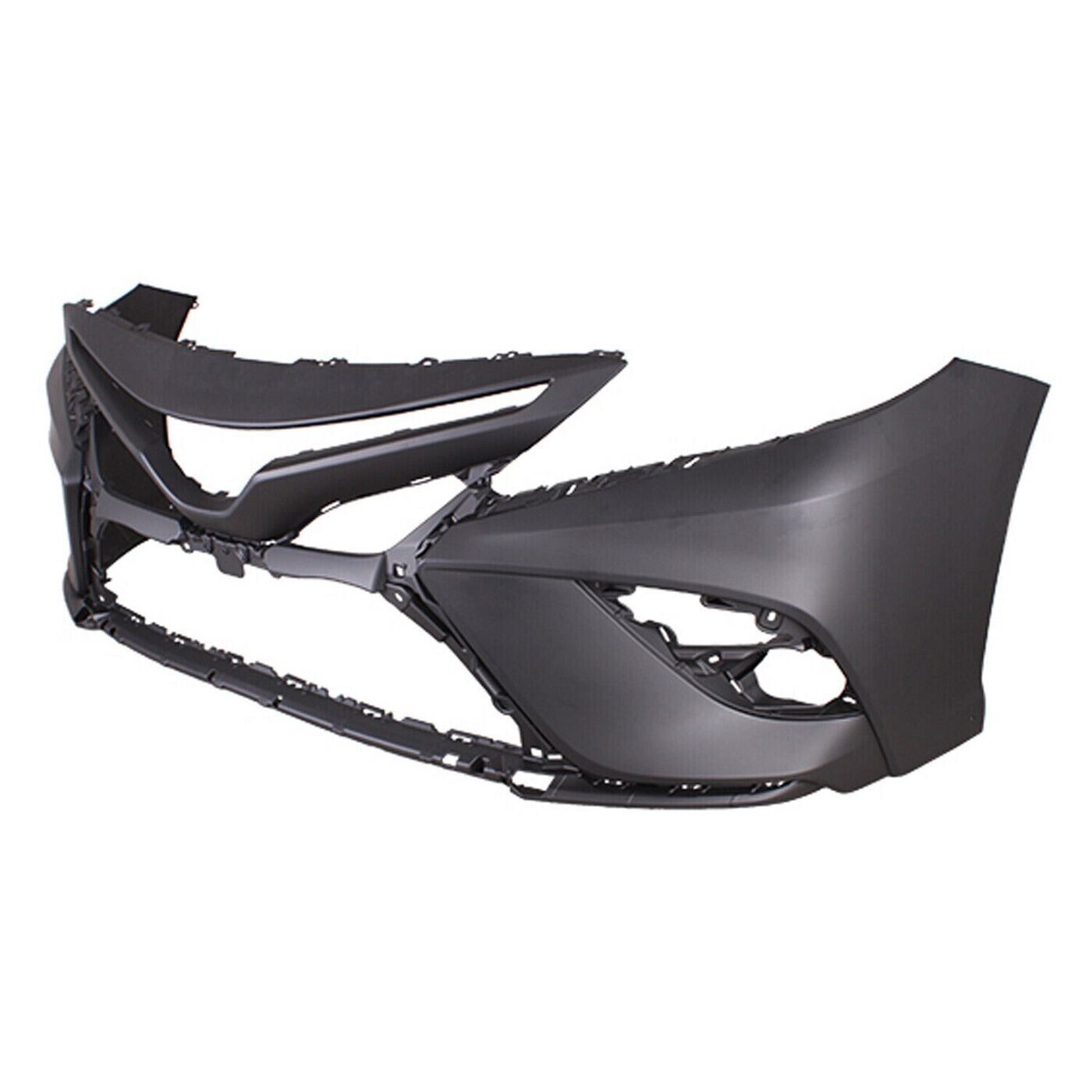 2018-2022 Toyota Camry (TRD Model - w/Apron Hole - w/o Sensor & Cam Hole) Front Bumper Cover - Fits Part Number 521190X952