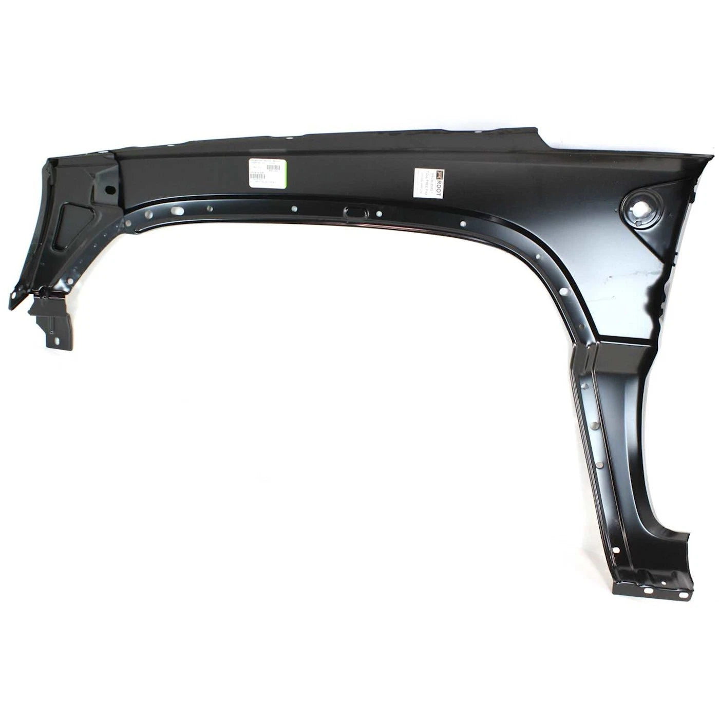 2002-2004 JEEP LIBERTY, Right Fender (Passenger Side); w/apron - CH1241231 - Fits Part Number 55177100AD