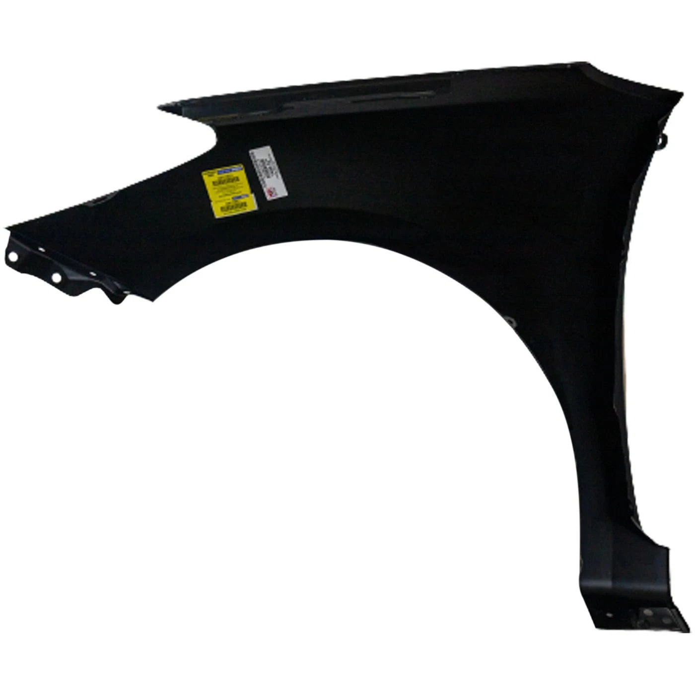 KIA FORTE KOUP 2014-2016, guardabarros derecho (lado del pasajero); sin orificio para puerta trasera; acero - KI1241138 - Compatible con la pieza número 66321A7000