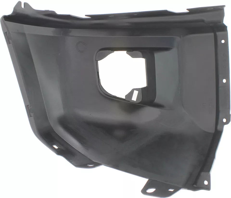 TOYOTA TUNDRA 2014-2021 - PLATINUM; con orificio para sensor - Extremo del parachoques delantero izquierdo (lado del conductor) - TO1004183 - Compatible con la pieza número 521130C908