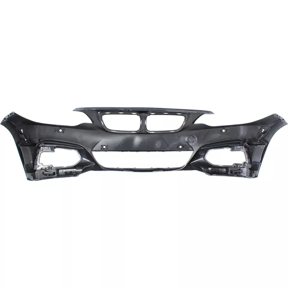 2015-2016 BMW 2-SERIES - CONV/CPE; F22/F23; M Sport; w/o HL Washer; w/o Park Sensor; w/PDC; PRMT; - Front Bumper Cover - BM1000410 - Fits Part Number 51118058098