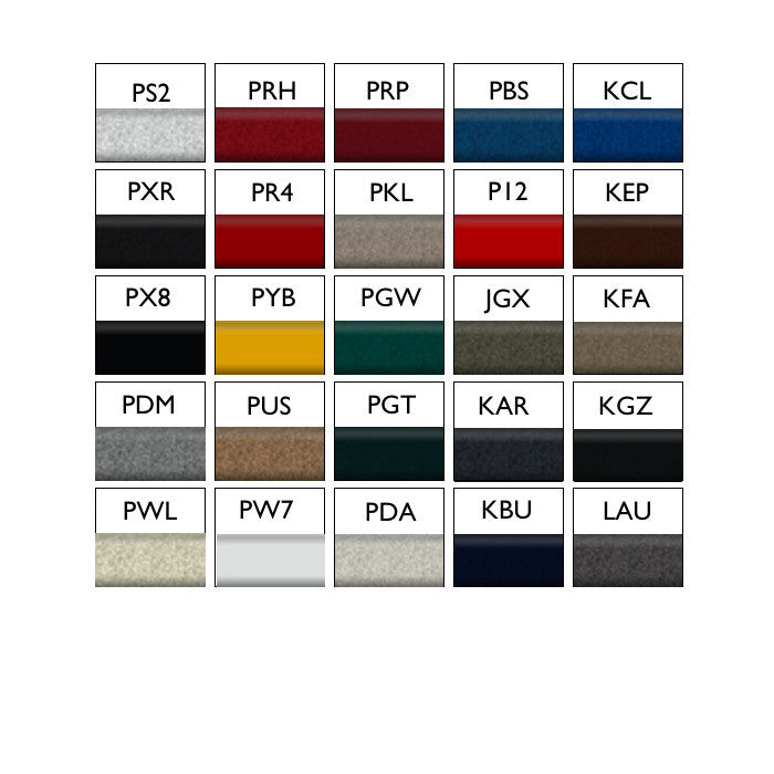 2010-2018 Dodge Ram 2500/3500 Fender Flare Set - Smooth Style