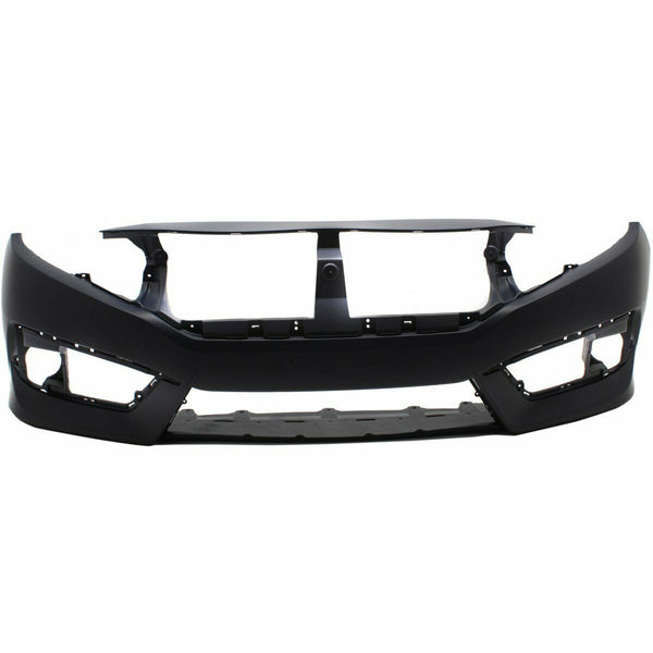 2016 to 2018 Pre Painted Honda Civic Front Bumper - Sedan/Coupe
