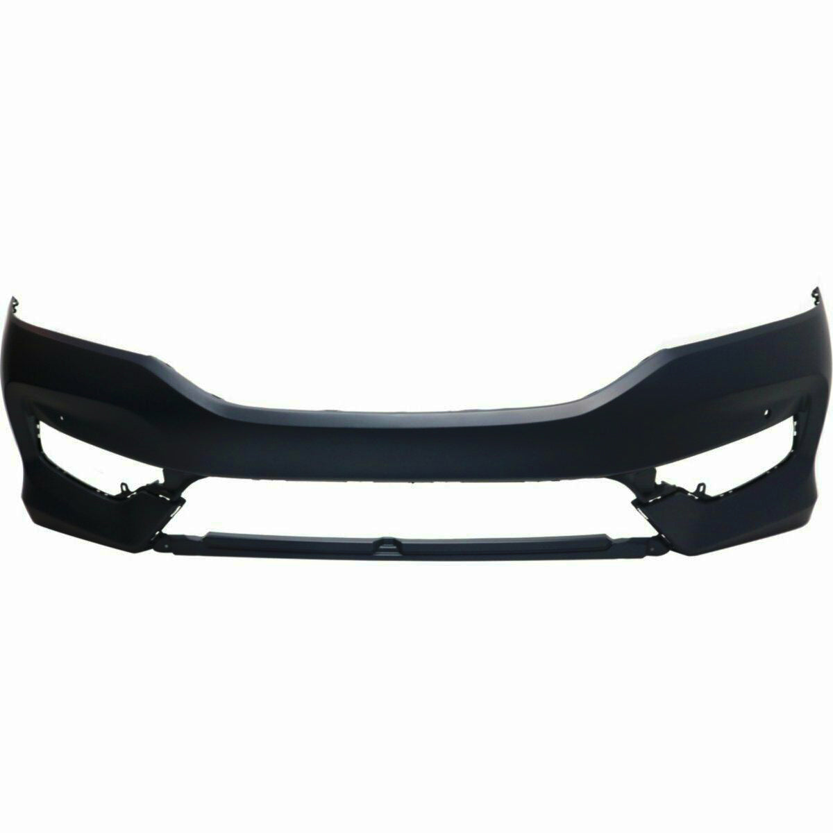 2016-2017 Honda Accord Sedan (W/ Sensor Holes) Front Bumper - HO1000303 - Fits Part Number 71100T2FA70ZZ