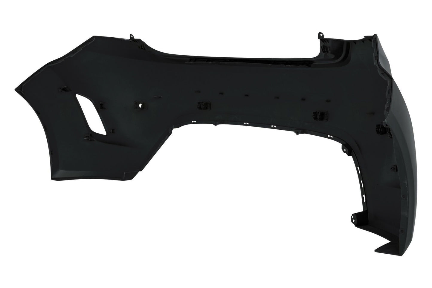 2012-2017 Hyundai Veloster (W/O Turbo | W/ Rear Sensor Holes) Rear Bumper - HY1100187 - Fits Part Number 866112V010