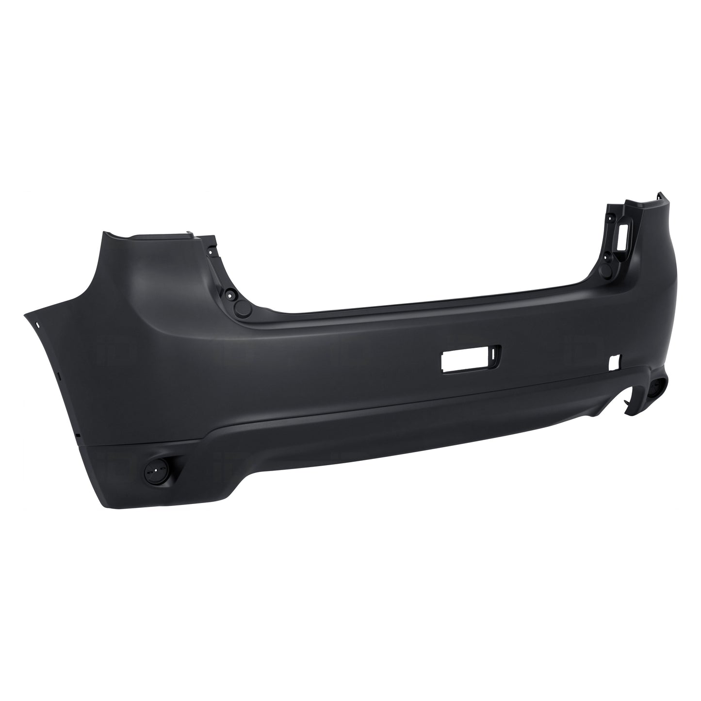 2016-2017 Mitsubishi Outlander Sport (W/ Flare Holes) Rear Bumper - Fits Part Number 6410D091