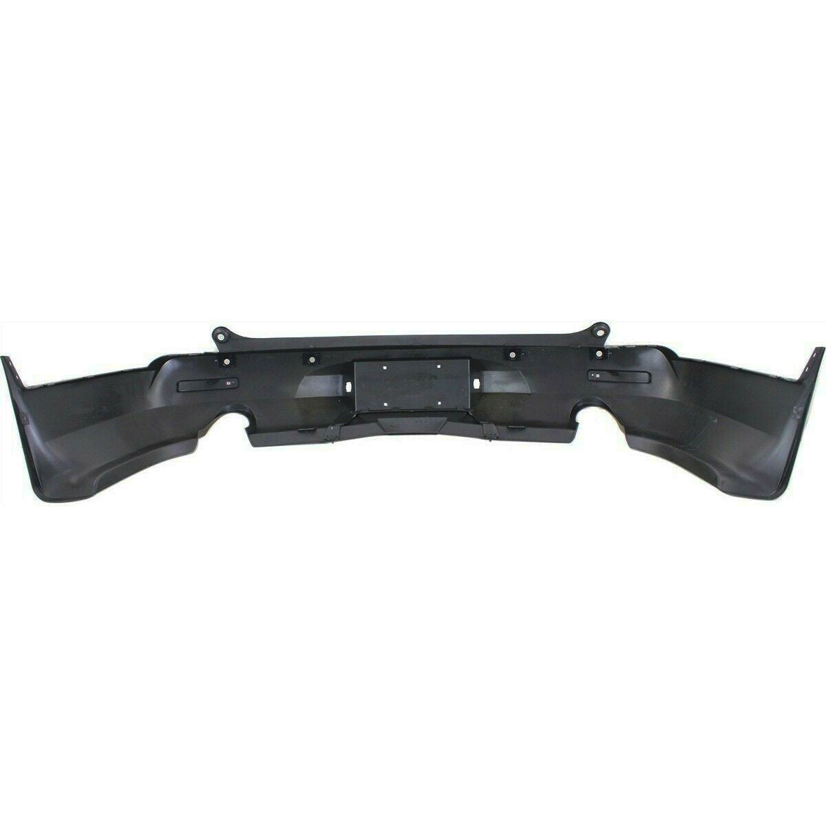 2009-2012 Chevy Traverse (W/ 2 Exhaust Cutout - W/ Sensor Holes) Rear Lower Bumper - Fits Part Number 20969837