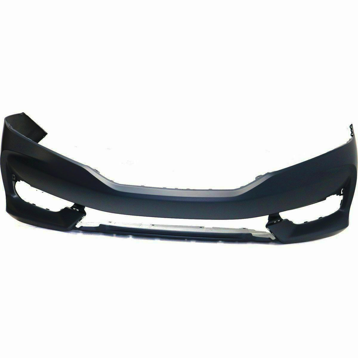 2016-2017 Honda Accord Coupe (W/O Sensor Holes) Front Bumper - HO1000304 - Fits Part Number 71101T3LA50ZZ