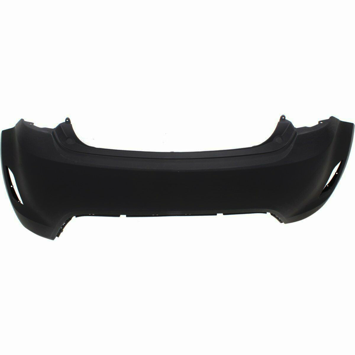 2012-2017 Hyundai Veloster (W/O Turbo | W/O Rear Sensor Holes) Rear Bumper - HY1100186 - Fits Part Number 866112V000