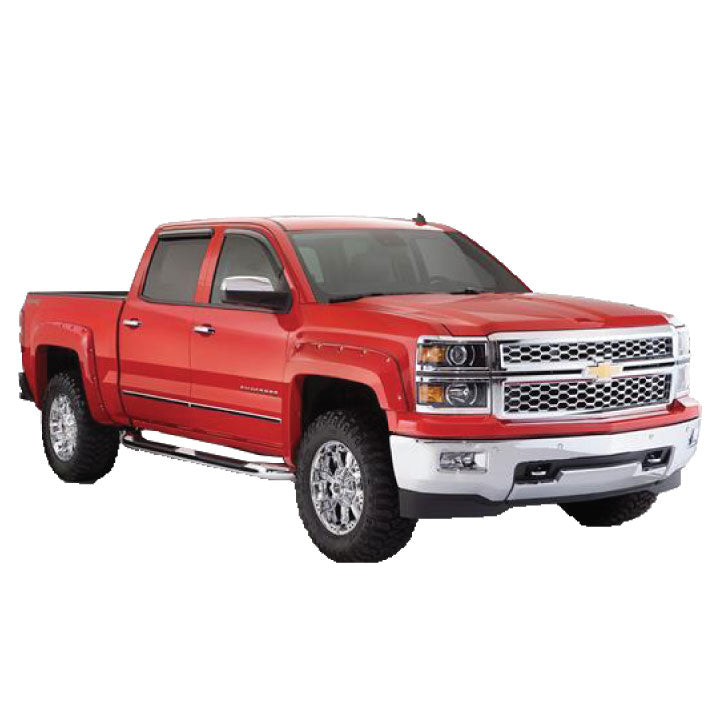 2014-2018 Chevy Silverado 1500 Short Bed 69.3" Fender Flare Set - Bolt Style