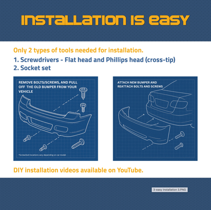 2013-2015 Acura RDX Lower Rear Bumper - AC1115100 - Fits Part Number 04716TX4A90