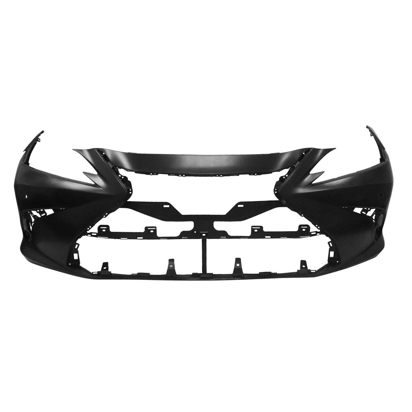 2019-2022 Lexus ES300h (US Built   -   w/o F Sport   -   w/Park Sensor) Front Bumper Cover - Fits Part Number 521190X948