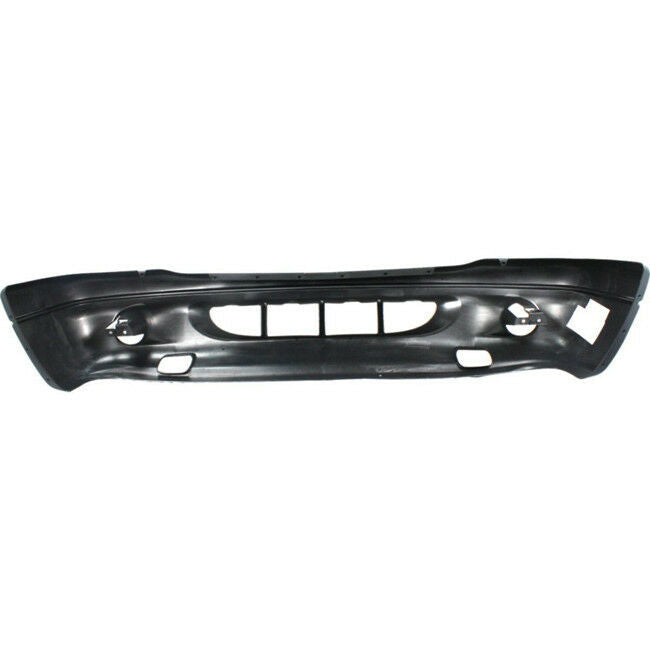 2001-2003 DODGE DURANGO, Front Bumper Cover; w/fog; 1pc BLK/PTD - CH1000349 - Fits Part Number 5073221AA