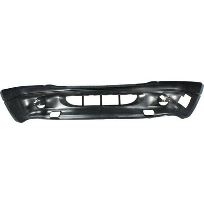 2001-2003 DODGE DURANGO, Front Bumper Cover; w/fog; 1pc BLK/PTD - CH1000349 - Fits Part Number 5073221AA