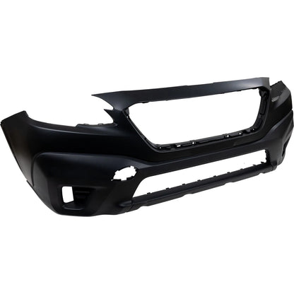 2020-2022 SUBARU OUTBACK, Front Bumper Cover; Partial PRM/BLK - SU1000192 - Fits Part Number 57704AN01A