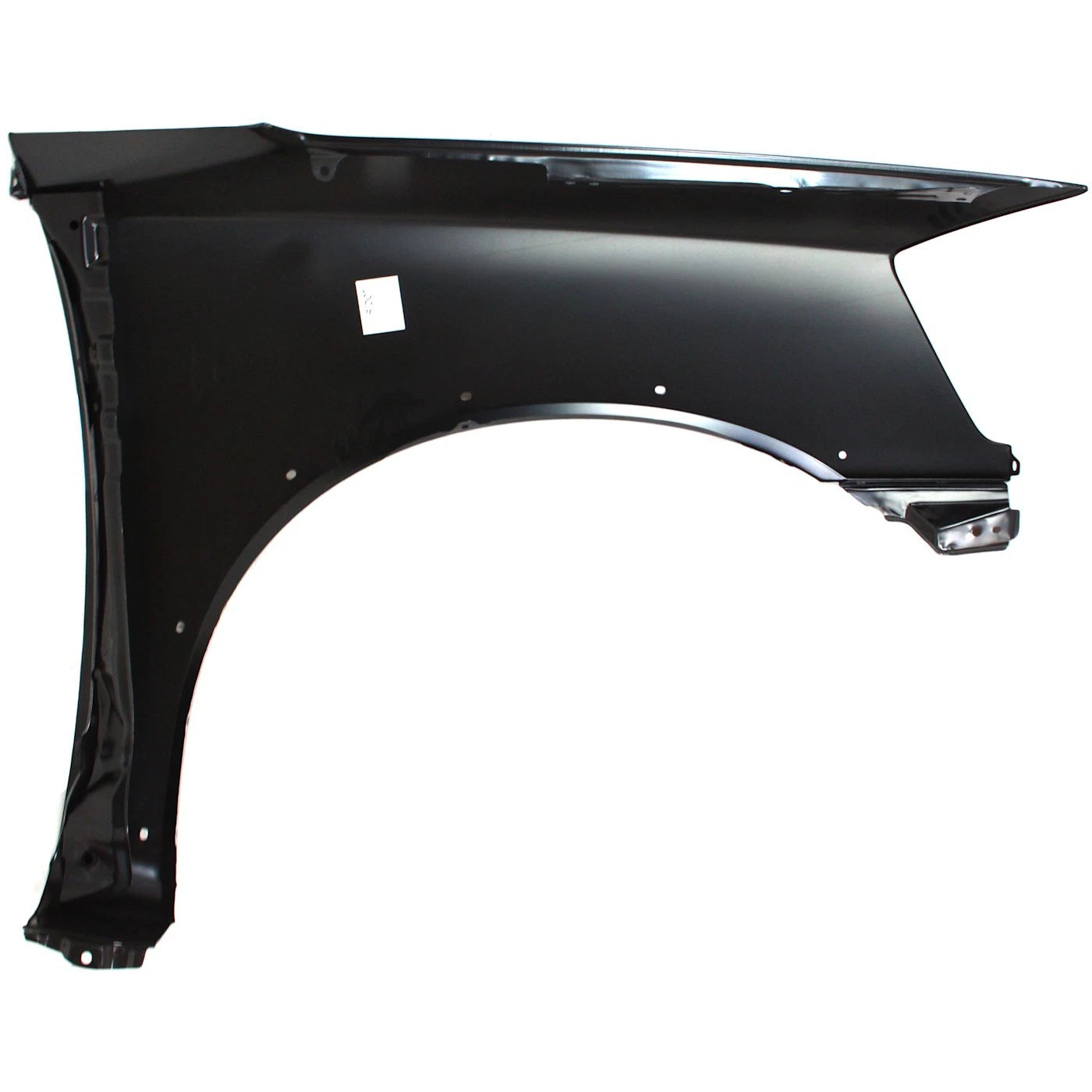 NISSAN TITAN 2008-2015, guardabarros izquierdo (lado del conductor); modelo LE/PRO-4X; con orificio para moldura - NI1240192 - Compatible con la pieza número F3101ZR0EA