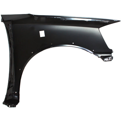 NISSAN TITAN 2008-2015, guardabarros izquierdo (lado del conductor); modelo LE/PRO-4X; con orificio para moldura - NI1240192 - Compatible con la pieza número F3101ZR0EA