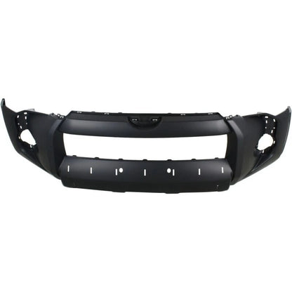 Toyota 4-Runner 2014-2024, cubierta de parachoques delantero; SR5 con paquete de remolque/TRAIL/TRAIL PREMIUM; con orificio - TO1000406 - Compatible con el número de pieza 5211935920