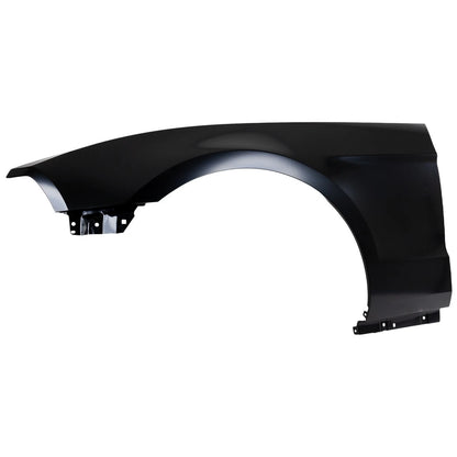 FORD MUSTANG 2010-2014, guardabarros izquierdo (lado del conductor); sin orificio de moldeo - FO1240281 - Compatible con el número de pieza AR3Z16006A
