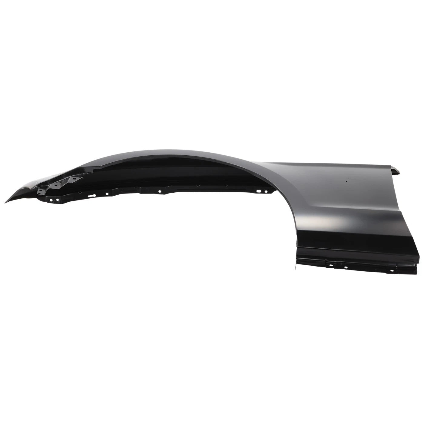 FORD MUSTANG 2010-2014, Guardabarros izquierdo (lado del conductor); con orificio moldeado - FO1240282 - Compatible con el número de pieza AR3Z16006B