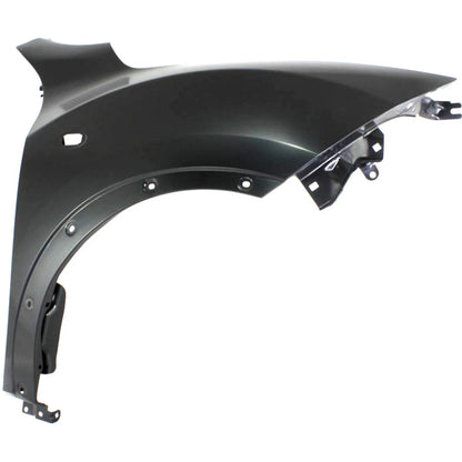 Nissan Juke 2011-2016, guardabarros derecho (lado del pasajero); con orificio - NI1241200 - Compatible con el número de pieza FCA001KAMA