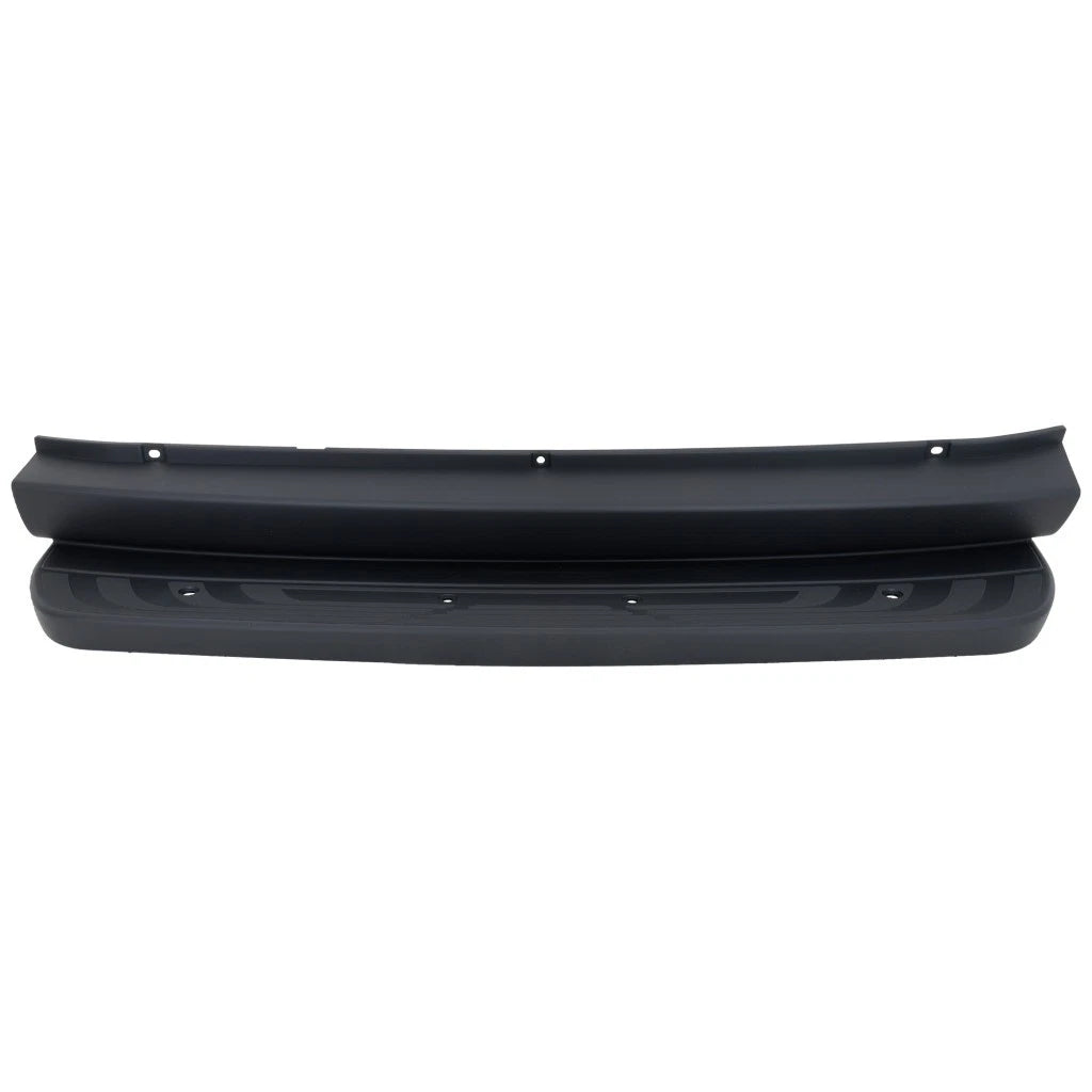 2019-2020 MERCEDES SPRINTER PASS VAN, Rear Bumper Cover; W907; w/o Trailer Hitch; w/o Sensor; w/Rear Step; TXT - MB1100458 - Fits Part Number 90788512009K83