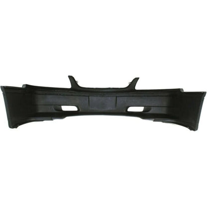 CHEVY IMPALA (BASE) 2000-2005, cubierta de parachoques delantero con moldura y sin orificios para faros antiniebla - GM1000585 - Compatible con la pieza número 12335505