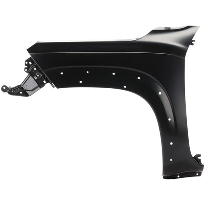 NISSAN FRONTIER 2022-2025, guardabarros izquierdo (lado del conductor); PRO-X/PRO-4X; con orificio moldeado - NI1240247 - Compatible con la pieza número 631019BU1A