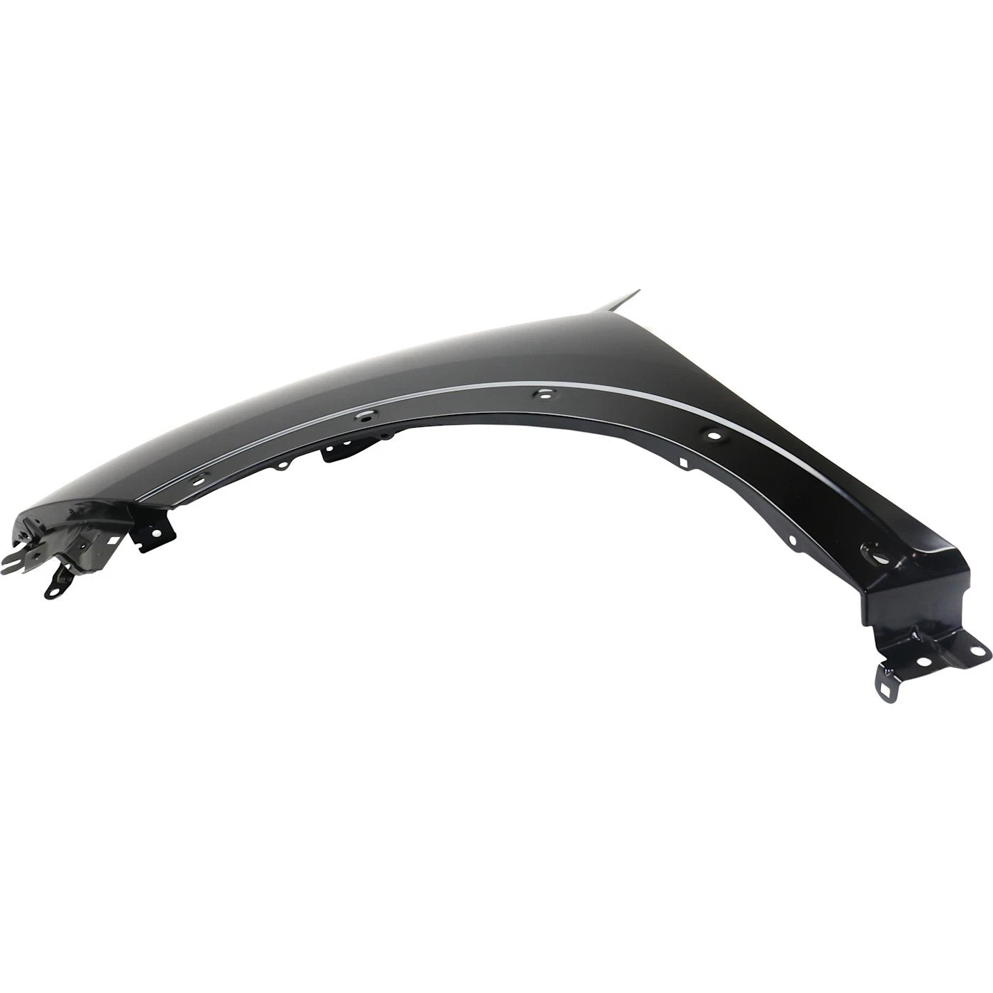 Nissan Juke 2015-2016, guardabarros izquierdo (lado del conductor); sin orificio para puerta trasera - NI1240214 - Compatible con número de pieza F31013YMMA
