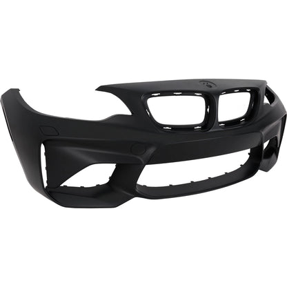 2016-2018 BMW M2, Front Bumper Cover; F87; w/Washer Hole - BM1000458 - Fits Part Number 51118068533