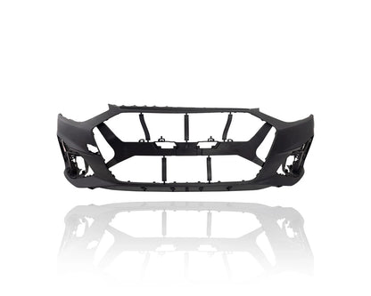 2020-2021 AUDI A4 ALLROAD, Front Bumper Cover; w/S-Line; w/o HL Washer; w/o Parallel Park - AU1000299 - Fits Part Number 8W0807065BEGRU