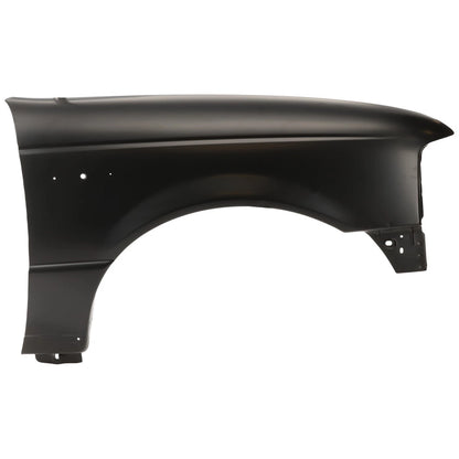 1998-2003 FORD RANGER, Right Fender (Passenger Side); w/o molding - FO1241195 - Fits Part Number F87Z16005AA