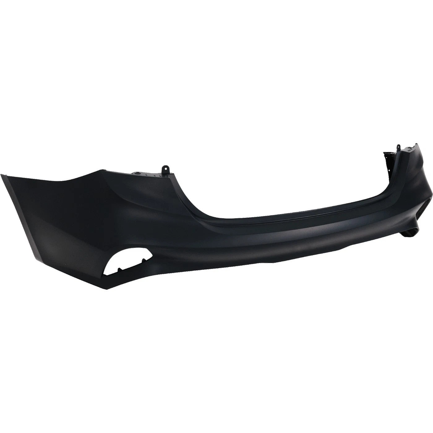 2022-2024 KIA FORTE SEDAN, Rear Bumper Cover; FE/GT/GT-Line/LXS; w/o Park Sensor - KI1100240 - Fits Part Number 86611M7EB0
