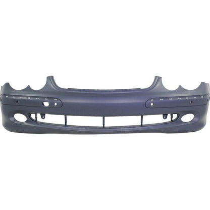 2003-2009 MERCEDES CLK-CLASS, Front Bumper Cover; W209; w/o HL Washer; w/Parktronic; w/o Sport - MB1000195 - Fits Part Number 2098850525