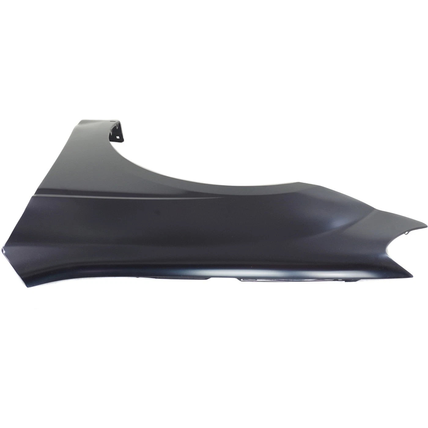 KIA SPECTRA 2007-2009, guardabarros izquierdo (lado del conductor); SX; con moldura lateral de carrocería - KI1240126 - Compatible con la pieza número 663112F020