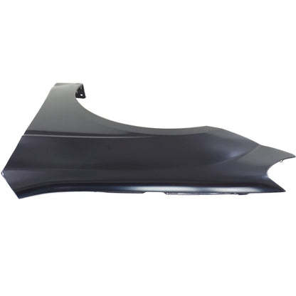 KIA SPECTRA 2007-2009, guardabarros izquierdo (lado del conductor); SX; con moldura lateral de carrocería - KI1240126 - Compatible con la pieza número 663112F020