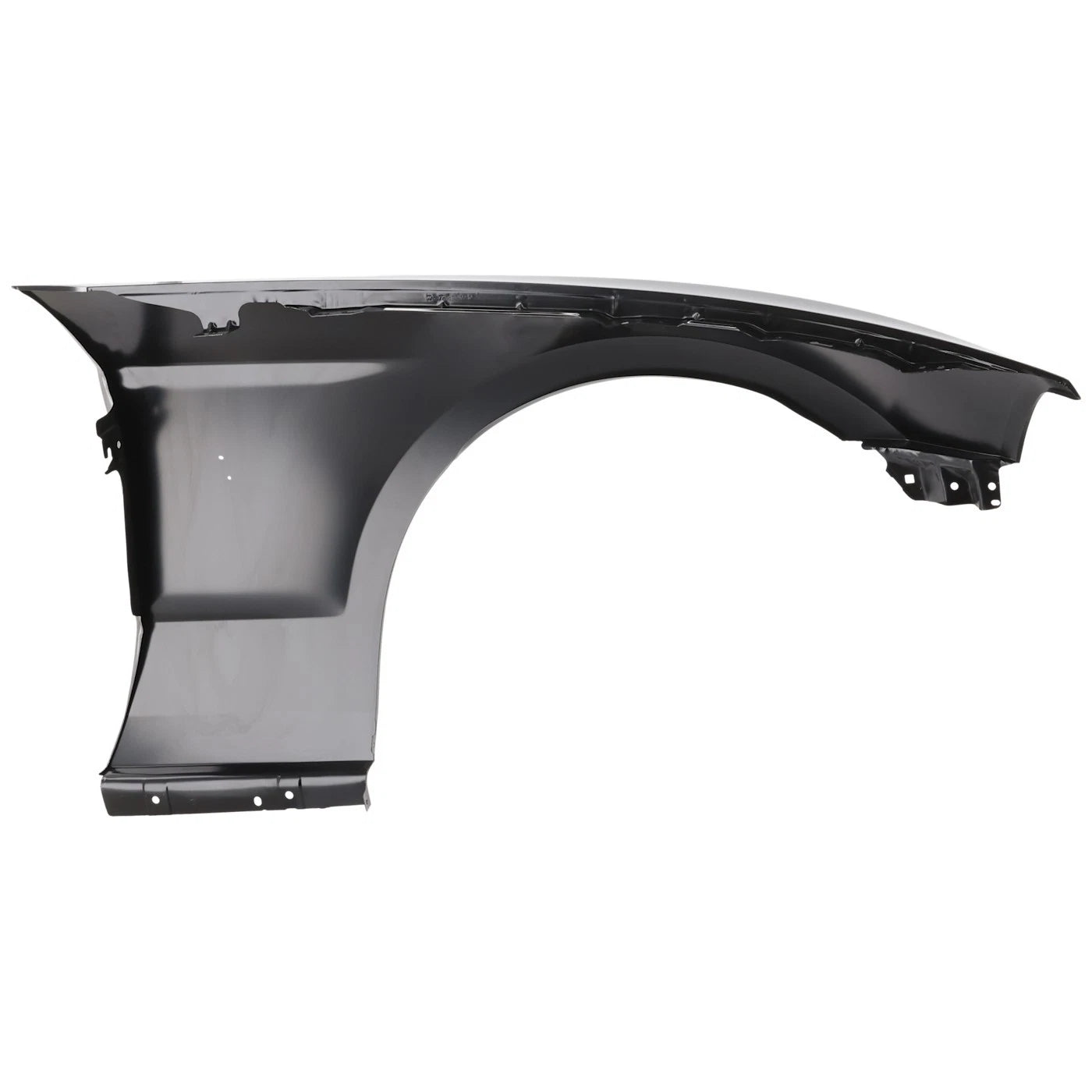 FORD MUSTANG 2010-2014, Guardabarros izquierdo (lado del conductor); con orificio moldeado - FO1240282 - Compatible con el número de pieza AR3Z16006B