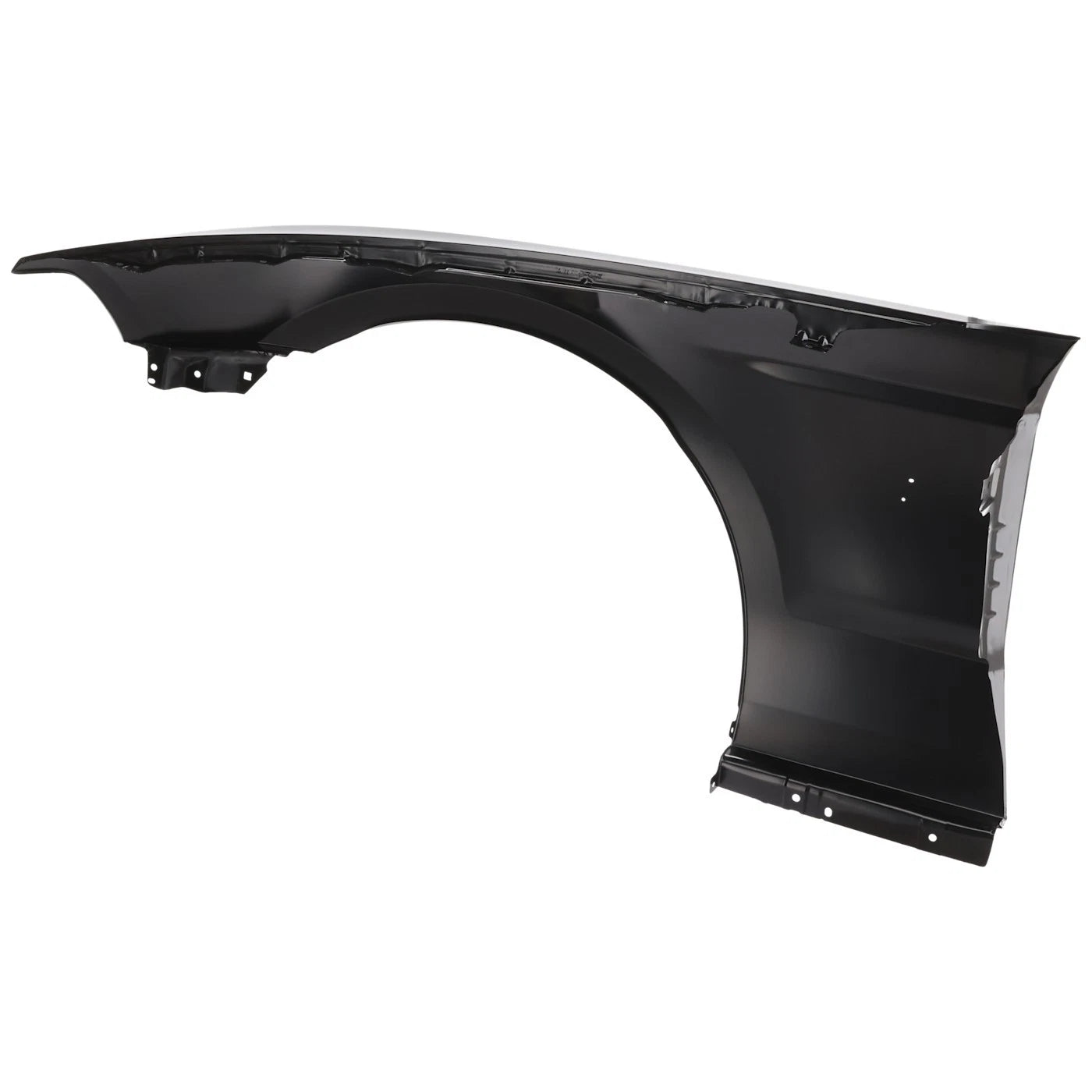 FORD MUSTANG 2010-2014, Guardabarros derecho (lado del pasajero); con orificio moldeado - FO1241282 - Compatible con el número de pieza AR3Z16005B
