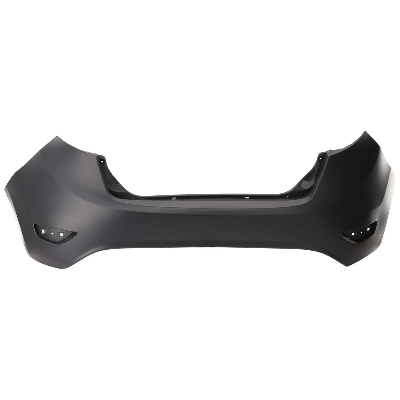 FORD FIESTA HATCHBACK 2011-2013, cubierta de parachoques trasero; sin orificio de moldura inferior; sin sensor - FO1100701 - Compatible con el número de pieza D2BZ17906AA