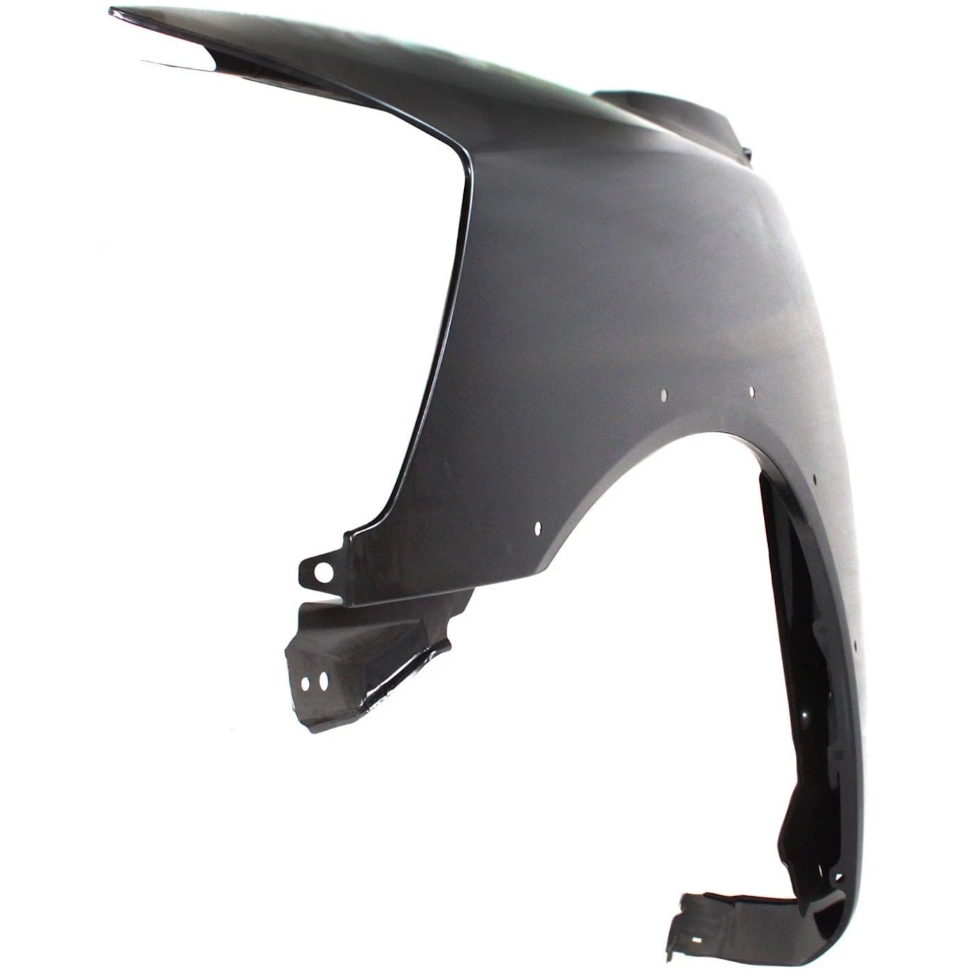 NISSAN TITAN 2008-2015, guardabarros izquierdo (lado del conductor); modelo LE/PRO-4X; con orificio para moldura - NI1240192 - Compatible con la pieza número F3101ZR0EA