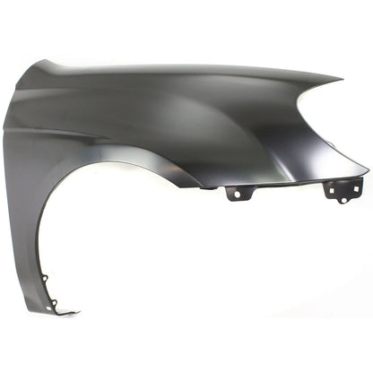 KIA SPECTRA 2007-2009, guardabarros derecho (lado del pasajero); SX; con moldura lateral de carrocería - KI1241126 - Compatible con la pieza número 663212F020