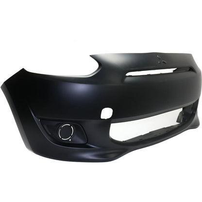 MITSUBISHI MIRAGE 2014-2015, cubierta de parachoques delantero; DS; sin orificio FL - MI1000338 - Compatible con el número de pieza 6400D340